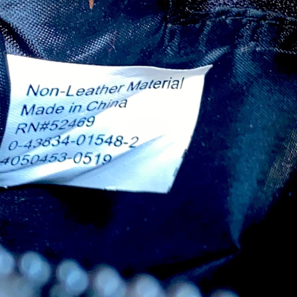 Super Cute Black Boxy Handbag Rainbow Colors on Both Sides Non Leather M… - Picture 9 of 9